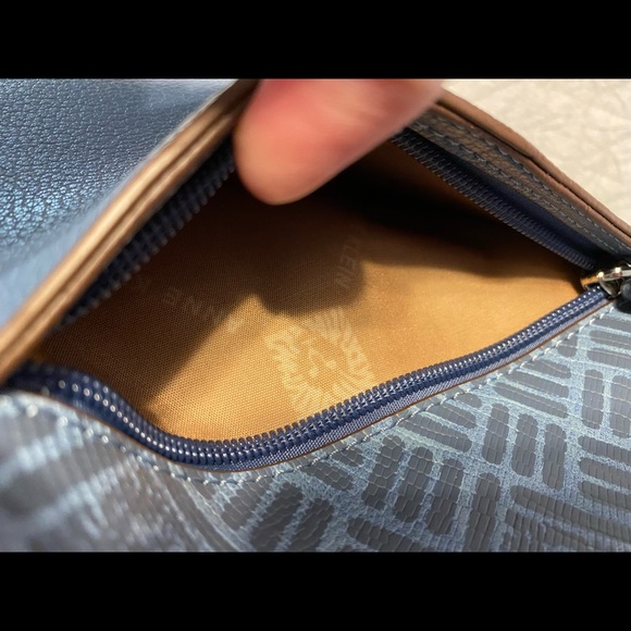 NWT Anne Klein Blue Hobo Purse - Picture 5 of 7